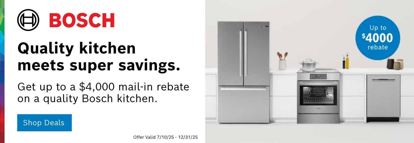 Bosch National Rebate: Buy More Save More