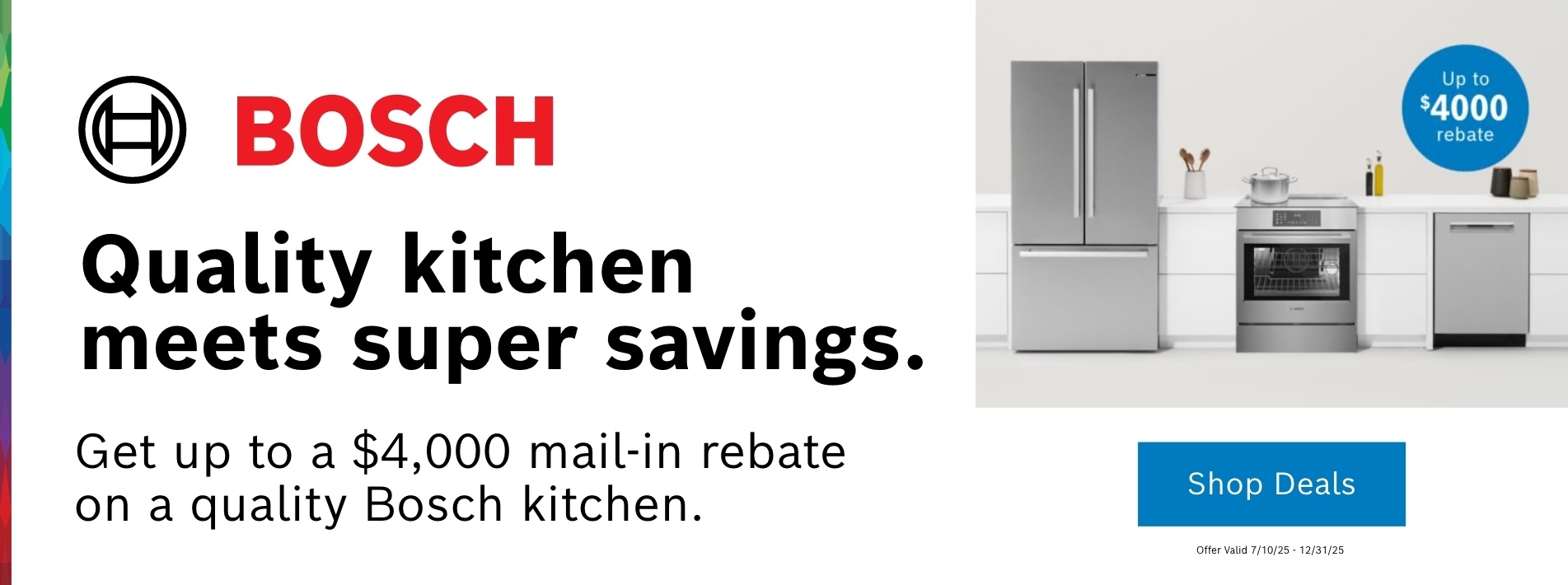 Bosch National Rebate: Buy More Save More
