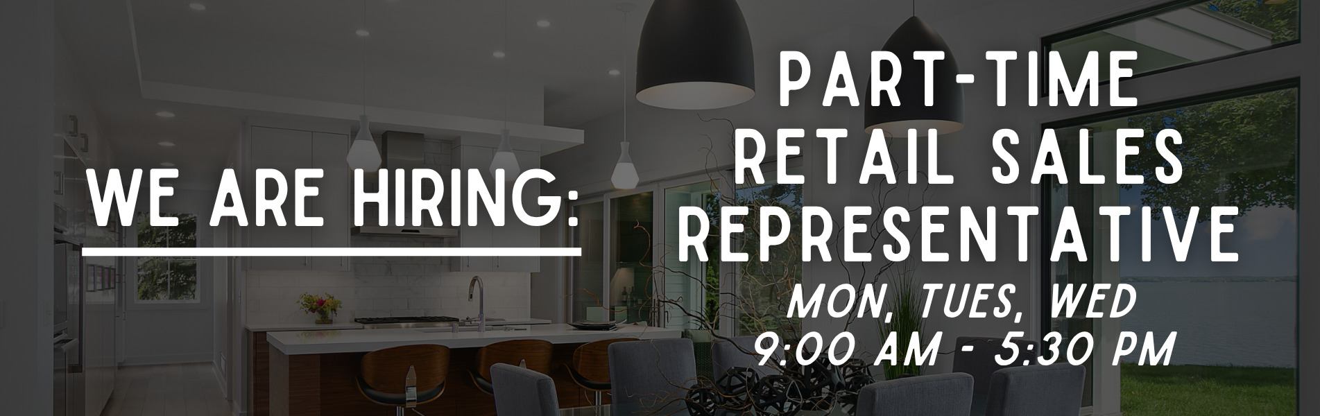 We are hiring!