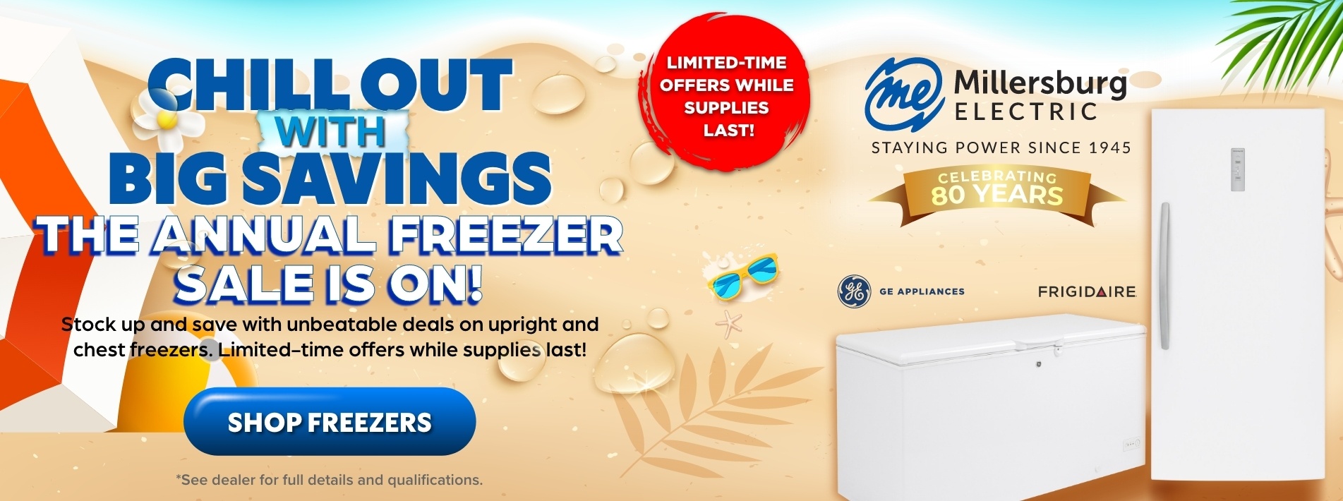 Freezer sale