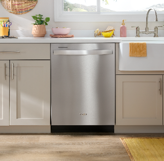 a white refrigerator in a kitchen