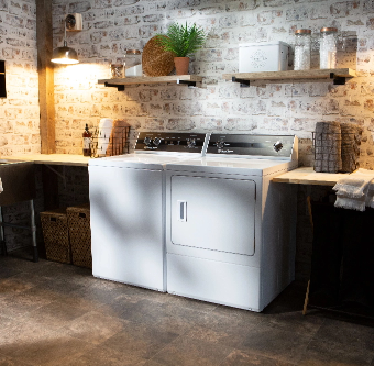 a white heater in a room